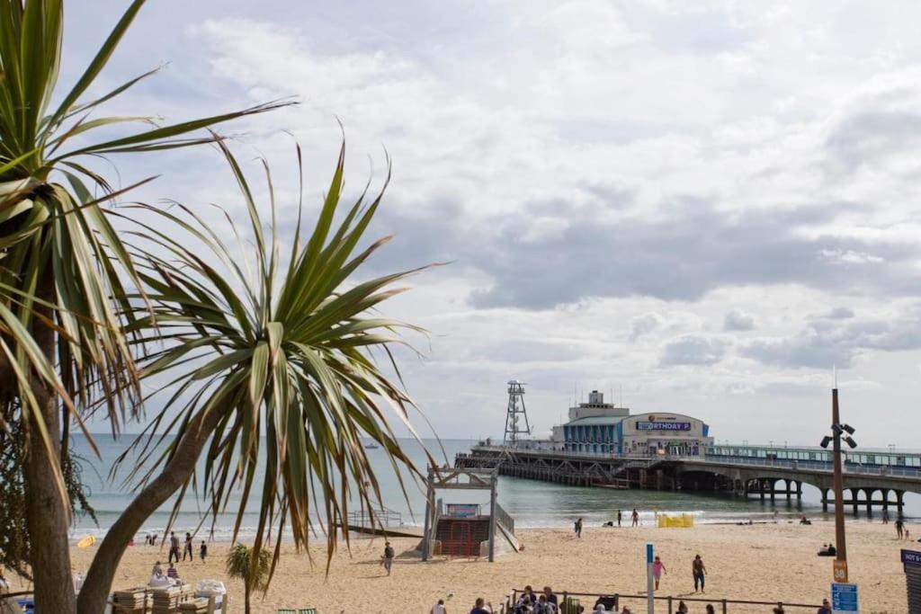The Pad By The Beach Penthouse Apartment With Sunset And City Views Bournemouth Buitenkant foto
